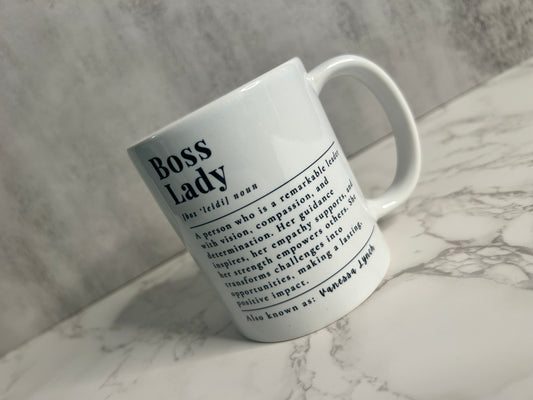 Boss Lady Definition Mug